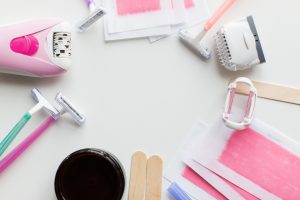 hair removal wax, epilator and safety razor